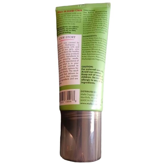 Mielle Organics Rosemary Mint Clarifying Sugar Scalp Scrub 6oz/170g - Picture 2 of 2